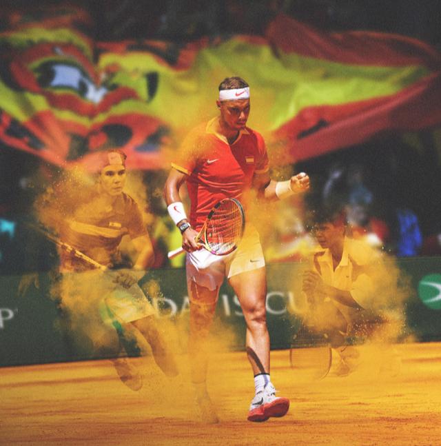 戴维斯杯鏖战年终总决赛，纳达尔点燃赛场